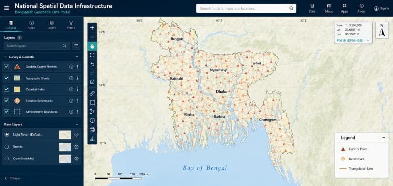 National Spatial Data Infrastructure Prototype